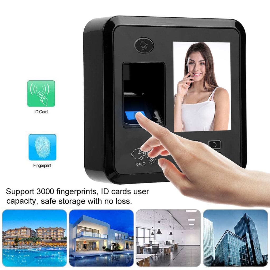 Biometric Fingerprint & ID Card Door Access Control Time Attendance With IP/TCP Interface