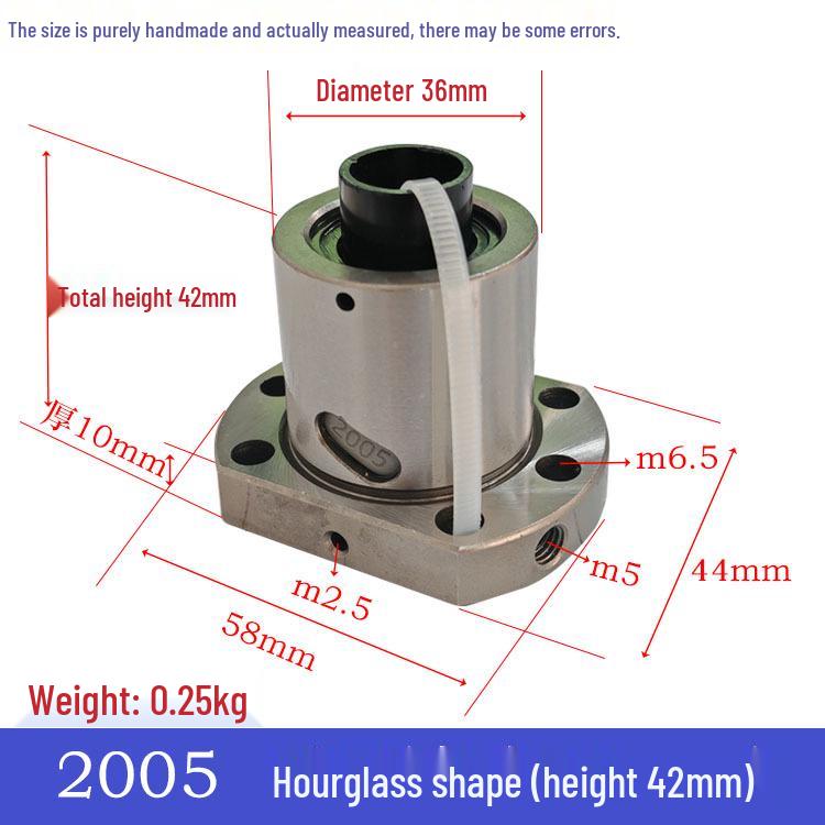 Ball Screw Nut for Engraving Machine 1605/1610/2005/2010/2505/2510