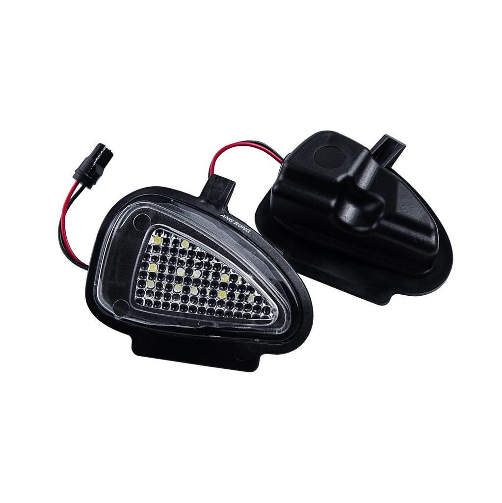 2x Under Mirror LED Puddle Light For VW Golf MK6 Jetta MK4 Passat Eos Sharan Touran Tiguan