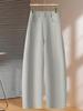Frühling 2026 Damen High-Waist Weitbeinige Tencel Denim Hose - Trendig, Locker und Stilvoll