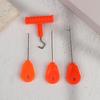 4Pcs Carp Fishing Bait Needle With Storage Box Professional Bait Threading Tools Carp Angling Fishing Accessories