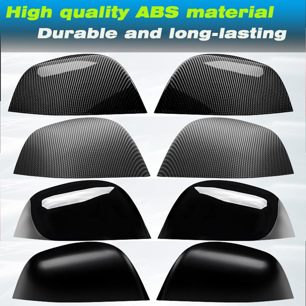 Xiaomi Rearview Mirror Decorative Shell For Tesla Model 3 Y Juniper Car Rearview Mirror Cover Bright/Matte Appearance Car Accessories