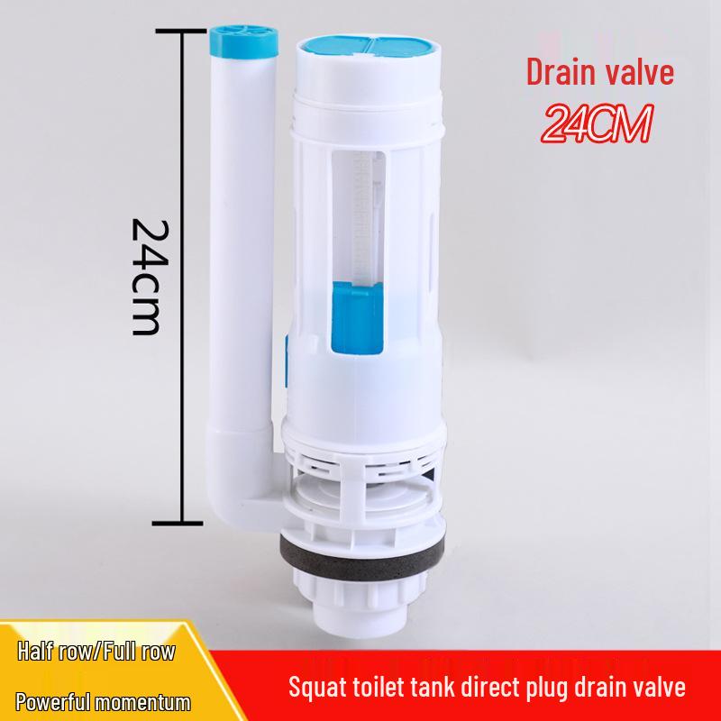 Universal Toilet Fill and Drain Valve Kit for Old-Fashioned Tanks