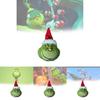 Charming Grinch Keychain Plush Toy Featuring Delightfully Soft Fabric For Gifts