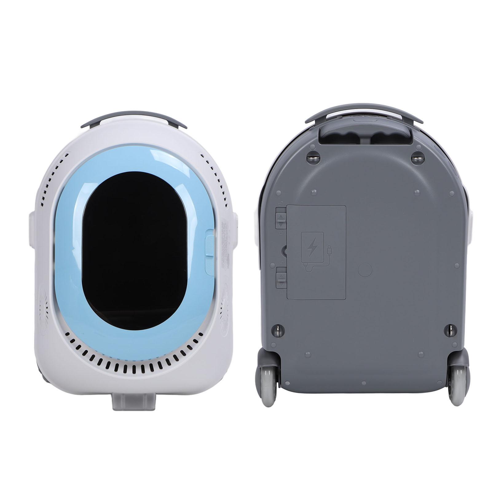 

Cat Backpack Carrier Soft Lighting Ventilation System Half Perspective Window Pet Travel Carrier