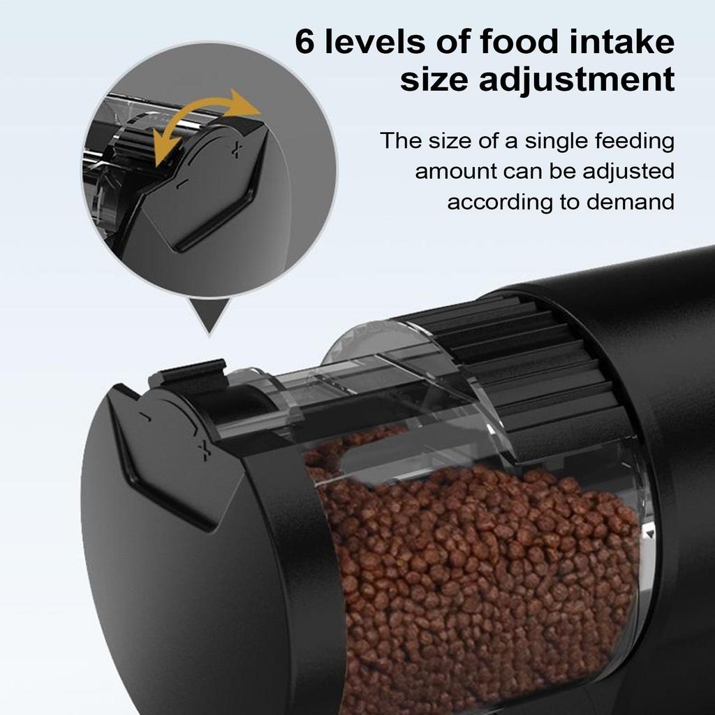100ml Capacity Auto Fish Feeder Automatic Fish Feeder for Aquarium Smart Timer Auto Fish Food Dispenser for Koi Guppy Betta