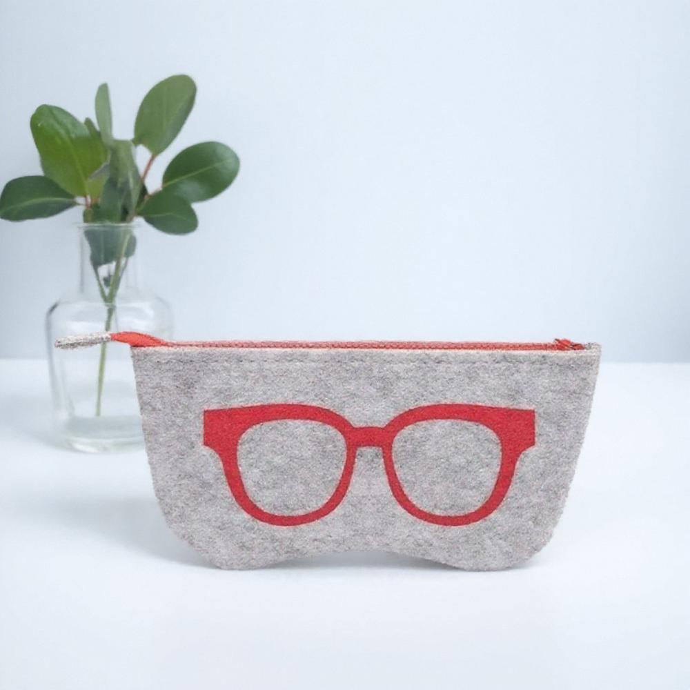 Felt Eyeglasses Case Protective Storage Bag for Sunglasses Men Women Soft Glasses Pouch Accessories Eyewear Holder Cover