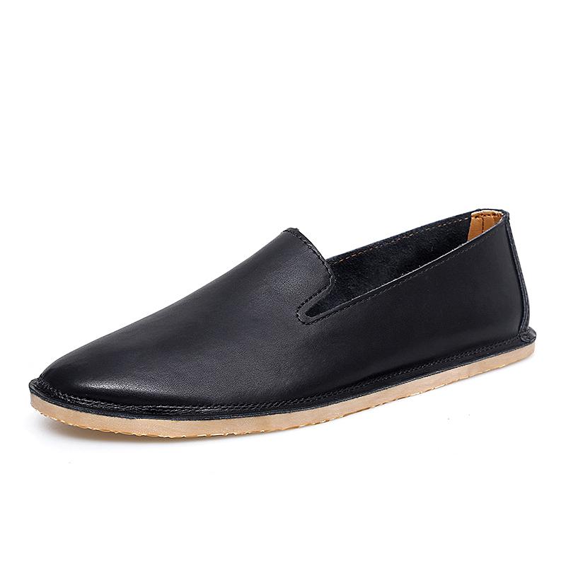 

Casual men s leather shoes Comfortable and classic British style design Party Leisure Business Office Luxury adult shoes 45 чёрный