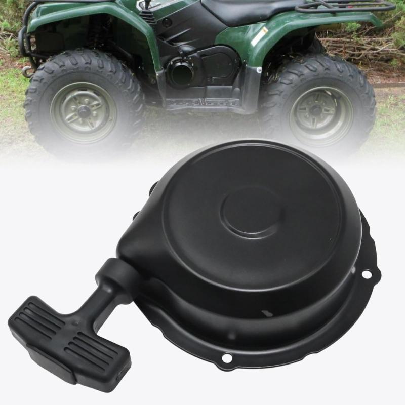 ATV Recoil Pull Starter Assembly 5UH-15710-00-00 for 350 2004-2006 Restoring Manual Starting Function, with Round Housing and Perimeter Mounting