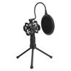 Shock Absorbing Microphone AntiSpray Filter for Mic with Handle Diameter Under 44mm