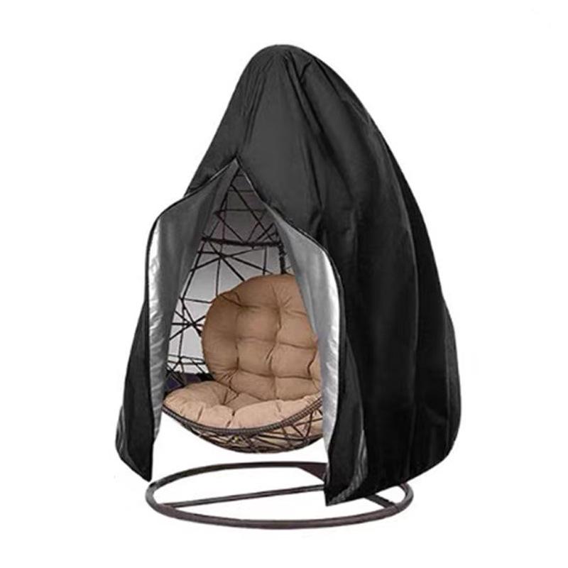

Eggshell 210D Rainproof/Sunproof Patio Hanging Chair & Swing Cover Drawstring Single 115*190cm