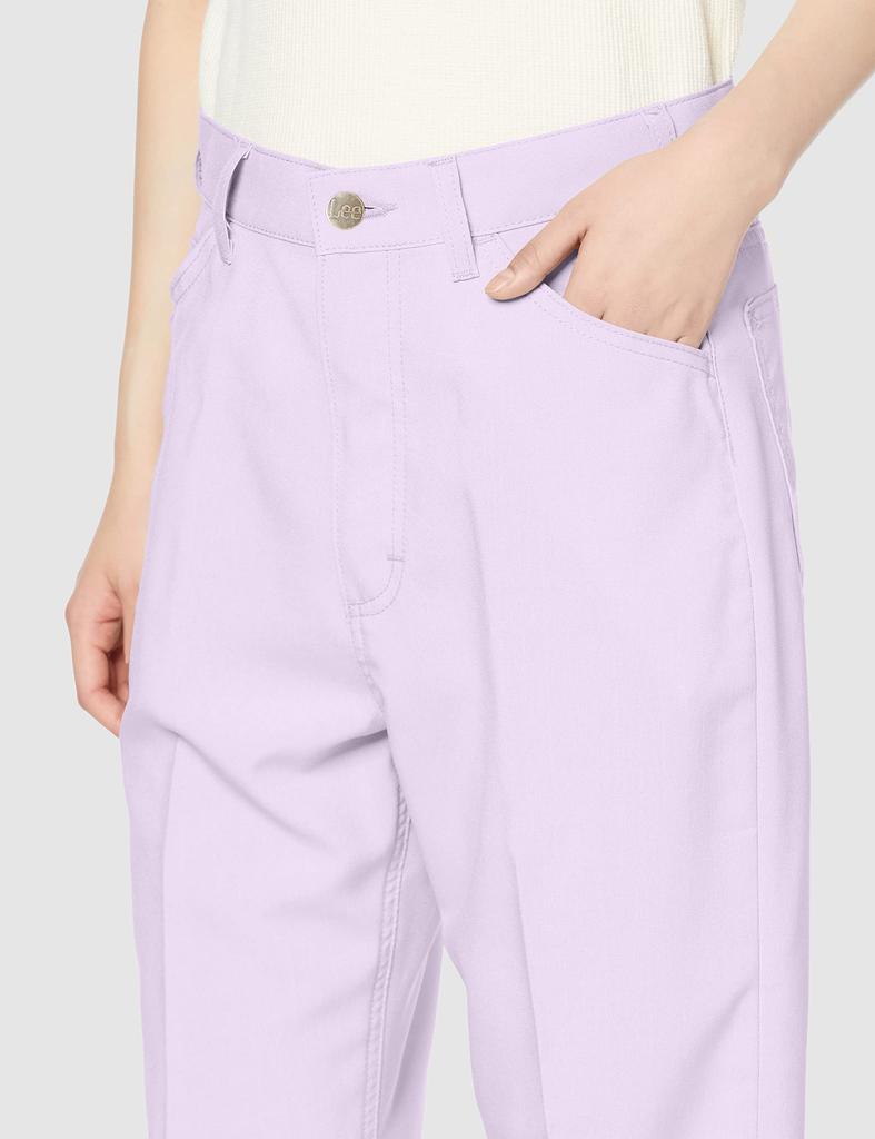 Lee Casual Pants LEENS Tapered Pants Purple Medium [Official] Women's