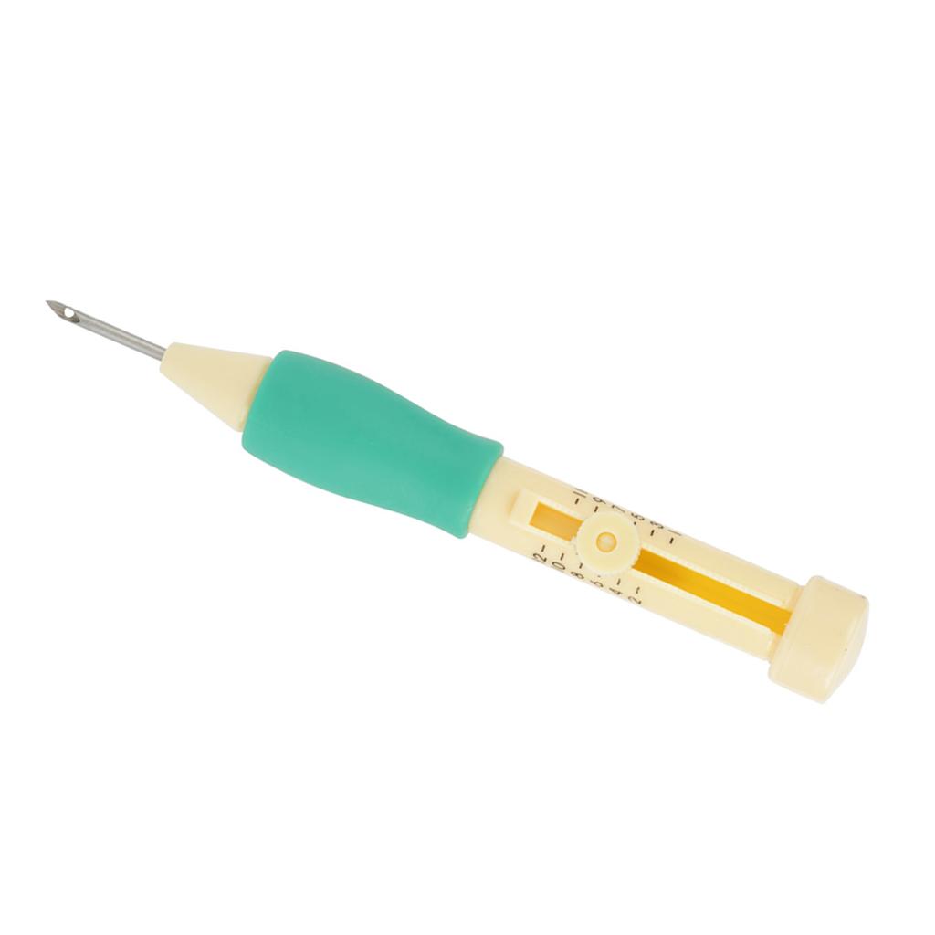 Broderinålstans med 3 storlekar Nålpenna Kit Verktyg för Hantverk