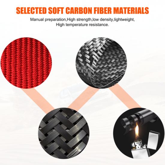 Red Carbon fiber passenger side glove box cover trim For BMW 5 Series G60 i5 24+