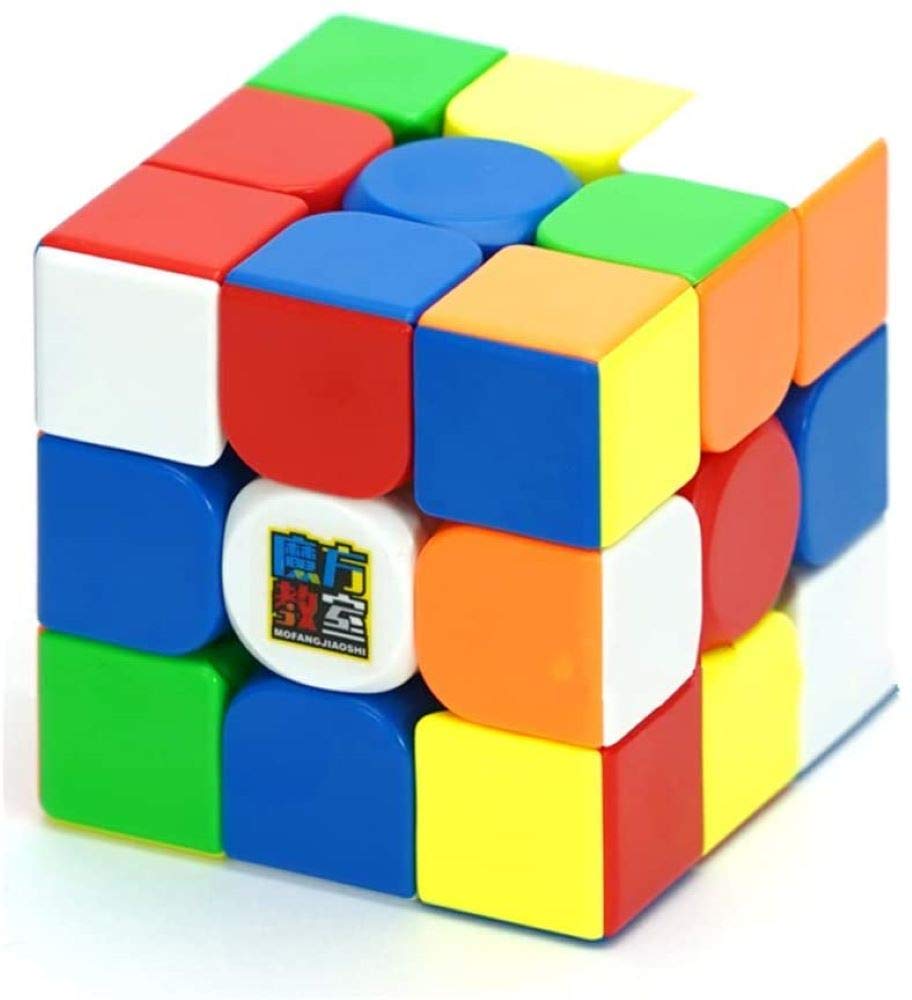 MoYu Meilong 3M Magic Cube, Magnetic Stability, Stickerless, Brain Training, Smooth Rotation, Professional Grade, 3x3 [Used]