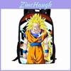 Mochila Escolar Dragon Ball para Meninos Com Design Leve e Estampa de Desenho Animado Para Uso Escolar