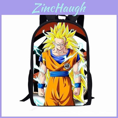 Plecak szkolny dla chłopców Dragon Ball z lekką konstrukcją i nadrukiem z kreskówki do użytku szkolnego