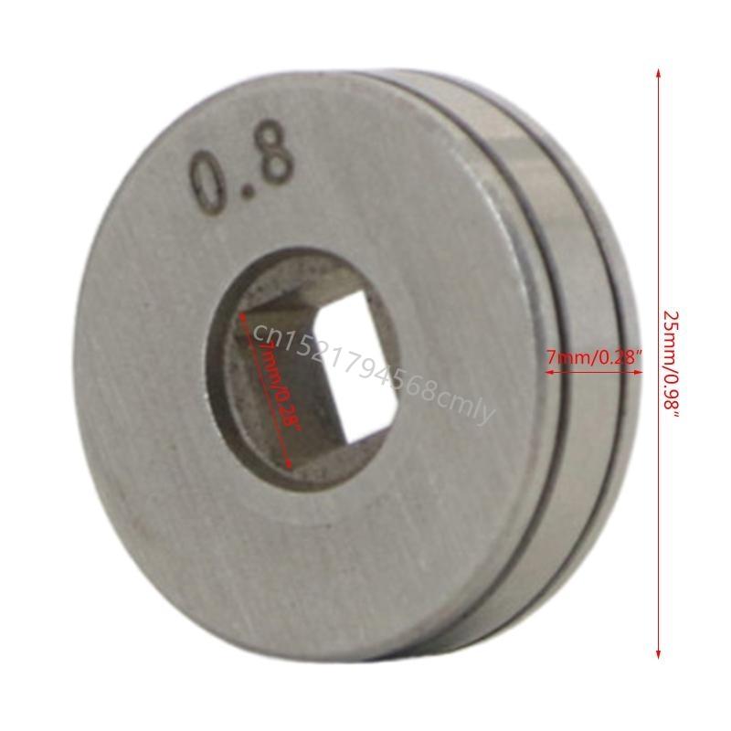 Upgraded Wire Feed Wheel Outer Diameter 2.5cm/1in Welding Wire Guide Wheel Wire 6XDE