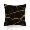 New Black White Marble Texture Cushion Cover 30X50/40X40/45X45CM Ultra Soft Lumbar Pillowcase Sofa Seat Throw Pillows Decor Home