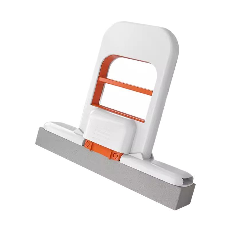 Kolay Leke Çıkarma ve Su Emme İçin Kompakt Katlanabilir Hands-Free Sünger Mop