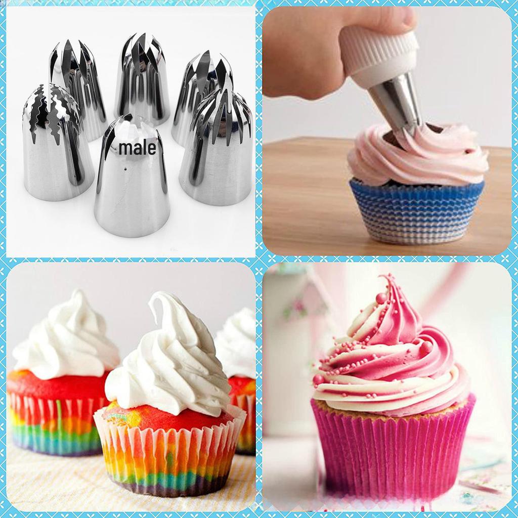 1M6 Stainless Steel Medium Cake & Cookie Decorating Tool