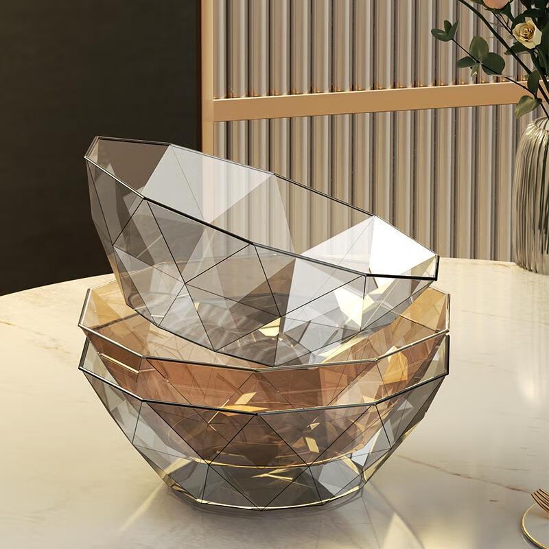 Fan Gao Genomskinlig Plast Snacks Serveringsbricka