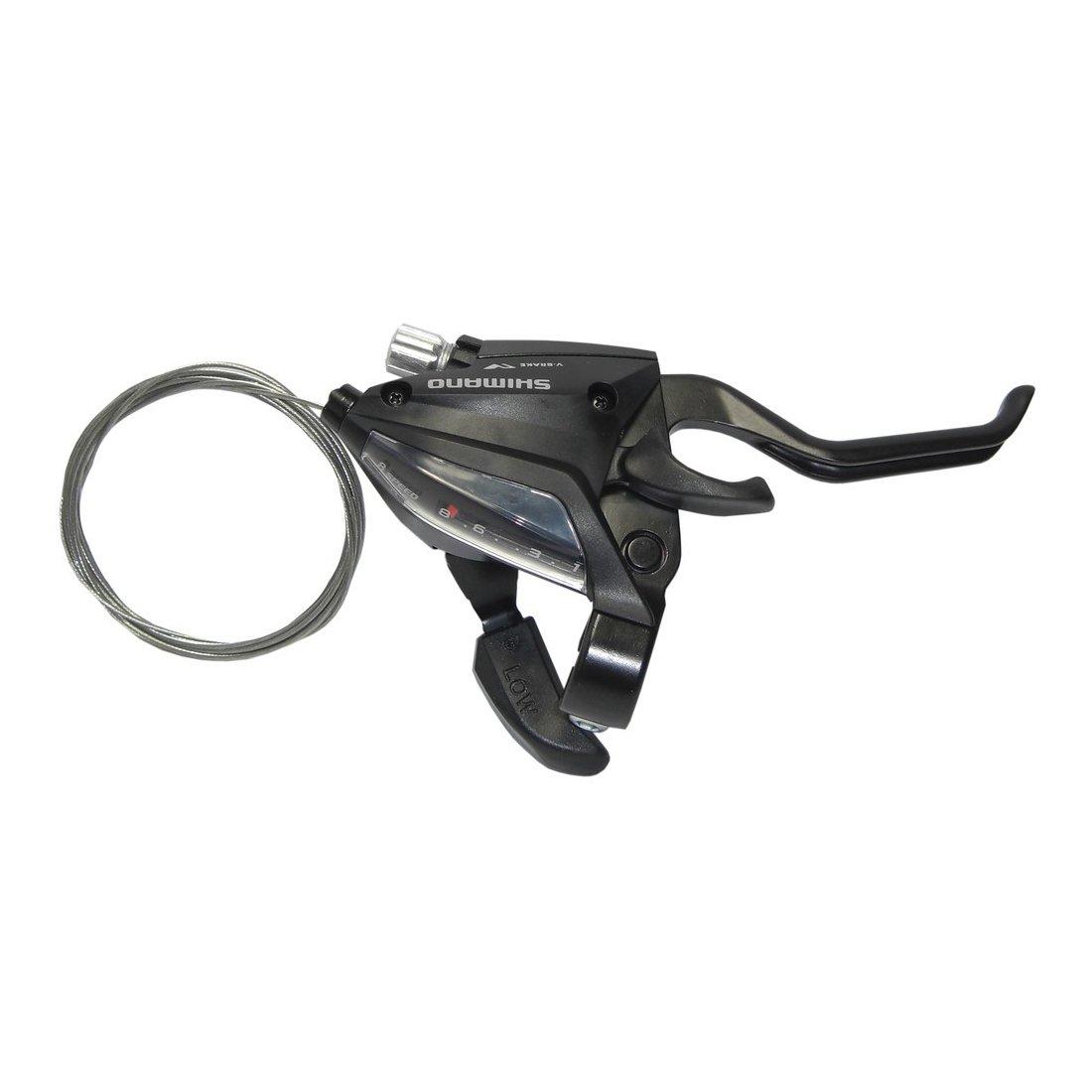 Shimano Black Right Lever Only 8S ESTEF5002RV8AL ST-EF500 2-Finger чёрный