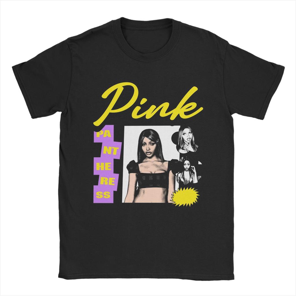 Casual Singer Pink PPantheress TShirt for Unisex Crewneck 100 Cotton T Shirts Short Sleeve Tees Printing Clothes