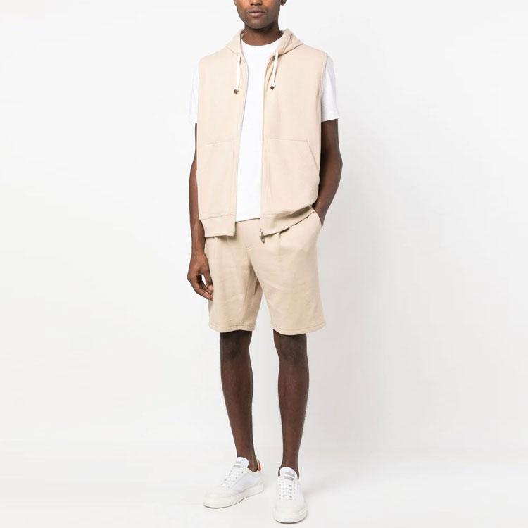 Brunello Cucinelli sleeveless hooded jacket M0T359079G-C9678