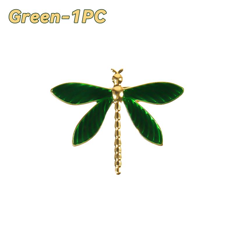 Alloy Green Dragonfly Napkin Ring Western Restaurant Exquisite Green Dragonfly Napkin Ring Small Fresh Napkin Ring Napkin