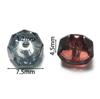 10Pcs 4.5*7.5mm Crystal Faceted Beads Spacer Loose Beads for DIY Bracelet Necklace Jewelry Making Supplies Accessories