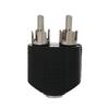 Interconnects Black Video Accessories 3.5mm To 2 RCA Female Male Y Splitter Audio Adapter Converter