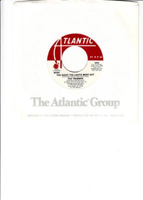 7-Zoll Schallplatte TRAMMPS - The Night The Lights Went Out 3442PROMO Atlantic 1977 US Soul/Funk Gebraucht