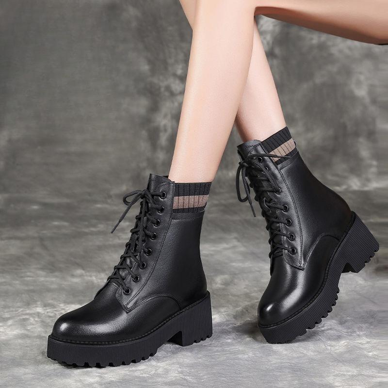Fashion Soft Booties Combat Retro Style Ankle Boots for Women Fashion 2025 Y2k Designer Luxury New Rock Goth Boot Hot Woman Short Shoes