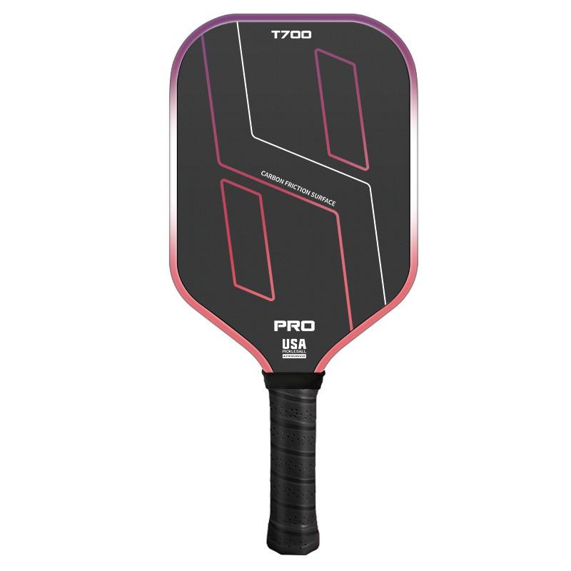 Gradient Carbon Fiber T700 Pickleball Paddle Textured Matte Finish