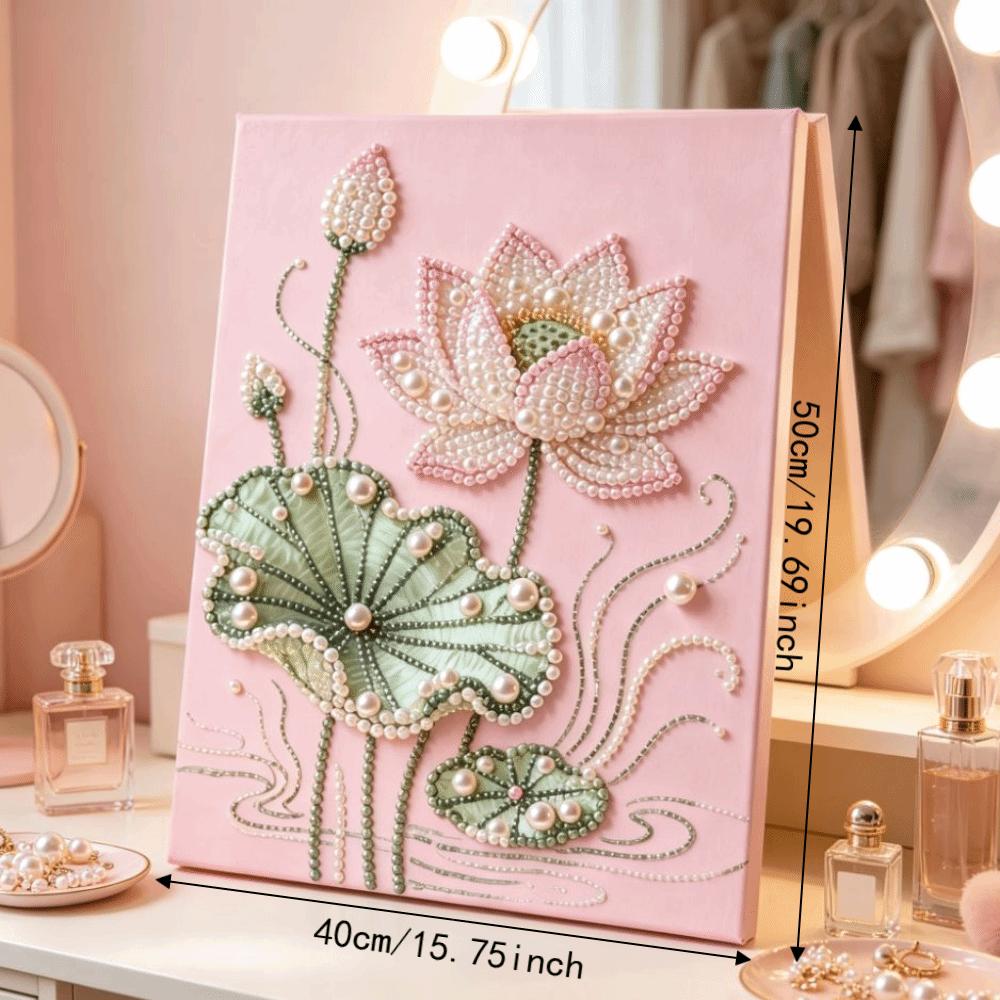 3D Pearl Painting Kit Sparkling DIY Pearl Painting Kit DIY Floral DIY Painting Art Kit  Room Decor