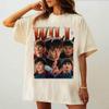 Will Byers Top Tees Teen Retro Hip Hop Korean Clothes Classic Vintage 80s Tshirt Grunge Pastel Punk Breathable 80s Streetwear