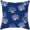 Dark Blue Abstract Pillowcase Sofa Cushion Cover