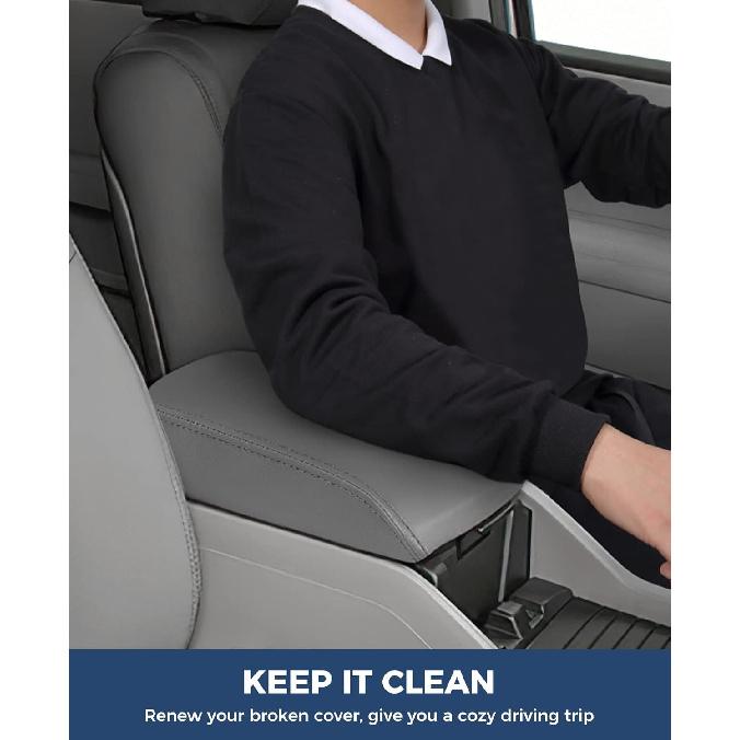 ISSYAUTO Center Console Cover And Front Door Panel Armrest Cover Kit Compatible With 2009-2015 Pilot, Gray Armrest Replacement. Must-Have Christmas