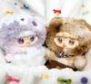 Little Bear Hibernation Plan Plush Mascot  3-type Eye Plate Structure, Gently Move To Change Expression, Fluffy Winter Design, Perfect for