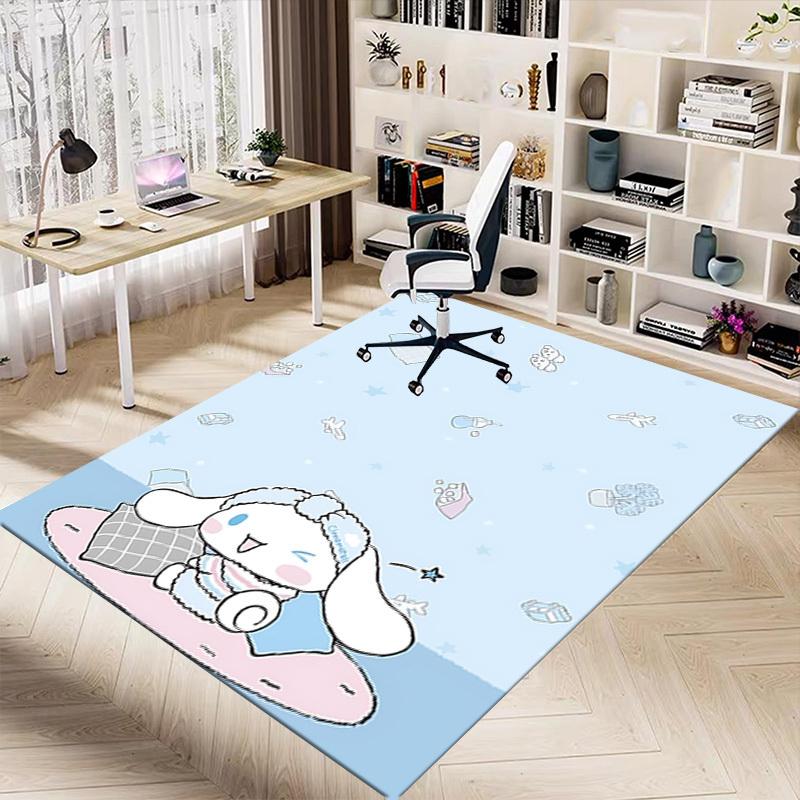 1pc CINNAMOROLL Carpet Office Rug Outdoor Mat Home Decor Area Carpet Festival Gift Office desk chair carpet