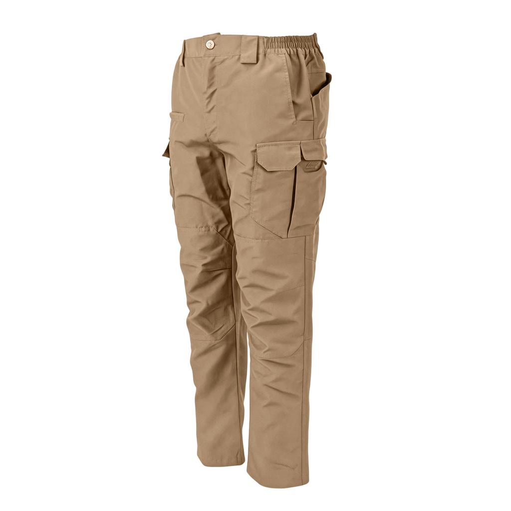 Men's Cargo Pants with Elastic Waist Button Closure, -, -, 8 Pockets, Breathable for Outdoor Work