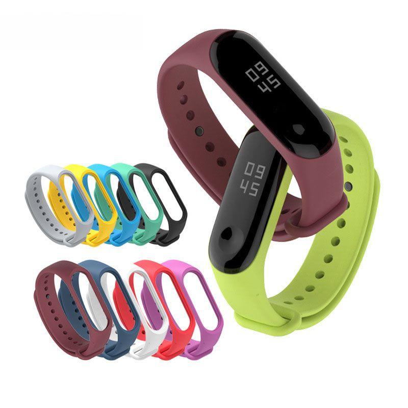 Premium Quality Xiaomi Mi Band 3 Soft Replace Wrist Band With Adjustable Length