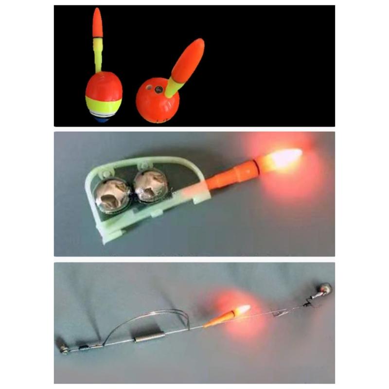 10Pcs Outdoor Fishing Rod Tip Glow Stick Plugs-in Night Fishing Led Glow Stick Luminously Stick Night Fishing Tool