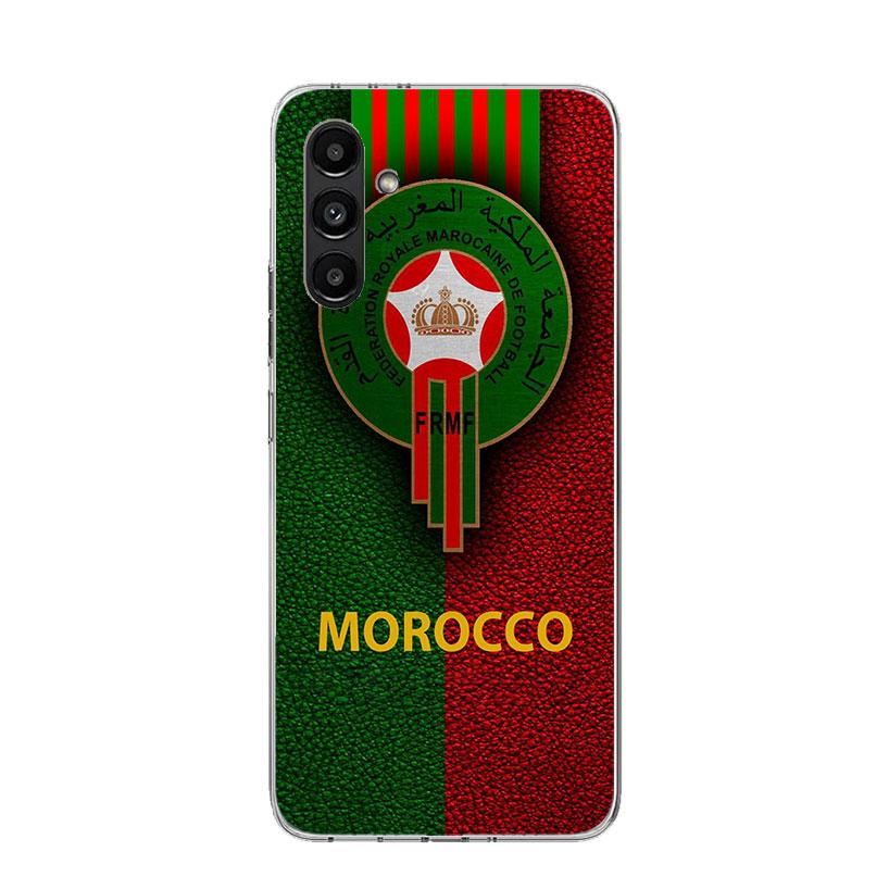 Morocco Flag Phone Case For Samsung Galaxy A16 A26 A36 A56 A15 A14 A13 A55 A54 A53 A35 A34 A33 A25 A24 A23 A05S A04S A03S