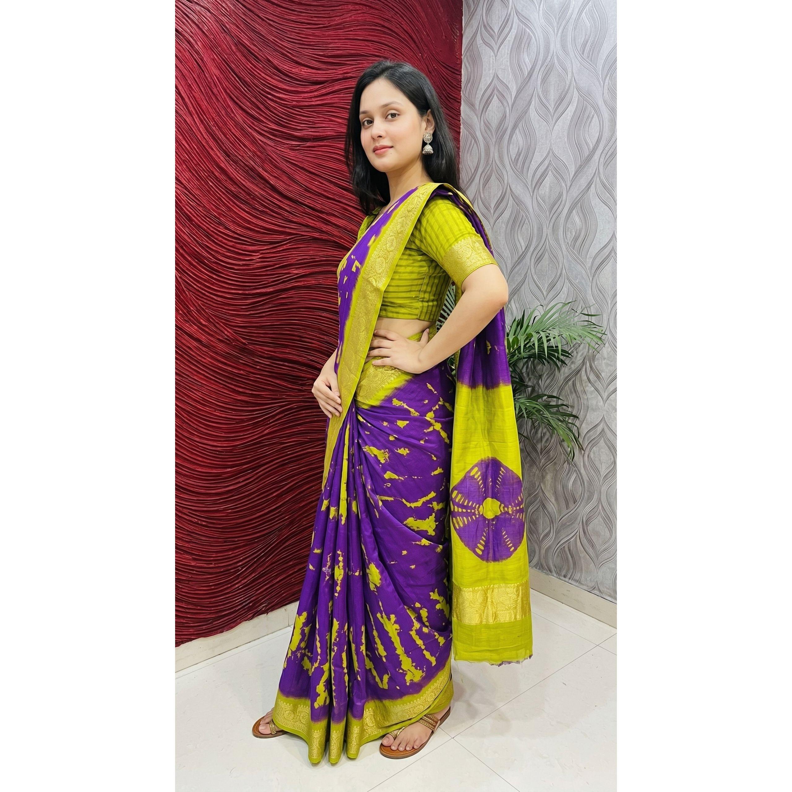 NEW LAUNCH – Designer Freehand Dola Silk Saree Collection