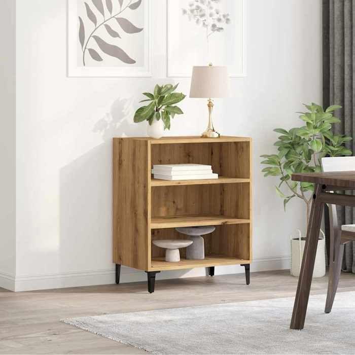 VidaXL Buffet Artisan Oak 57x35x70 Cm Engineered Wood, Storage Cabinet, Entryway Furniture, Accent Furniture, Furniture 856475