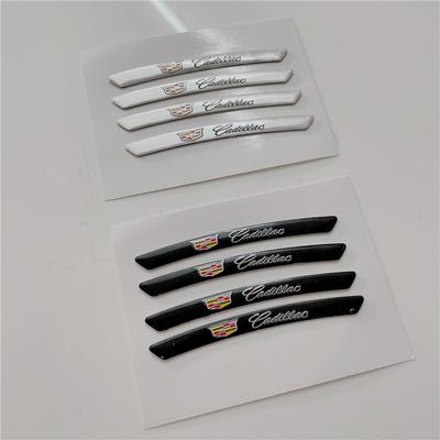 4pcs/set Car Wheel Tire Rims Stickers for Logo Seville XT4 CT4 CT5 ATS SLR STS EXT CTS Escalade Coupe Auto Accessories