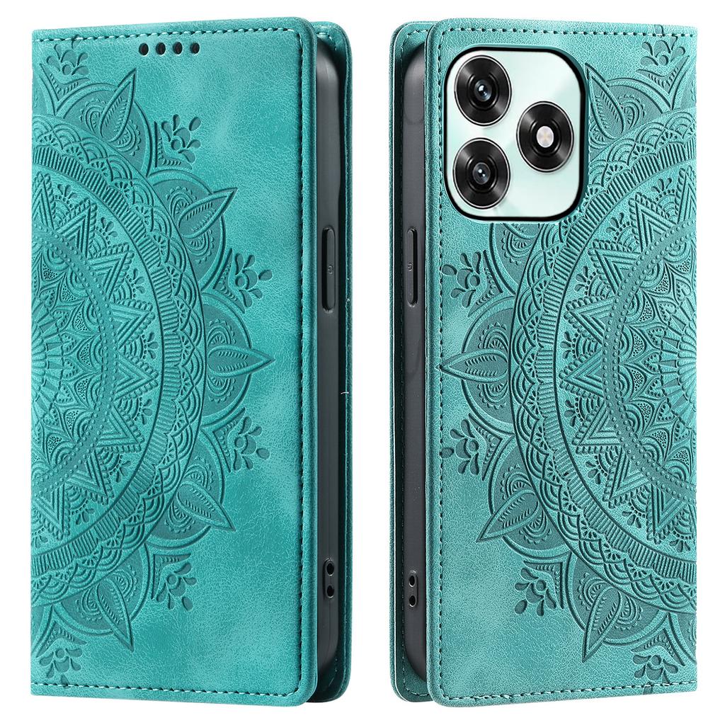 Phone Case For Honor Play10A 4G / X5c Plus 4G / X5c 4G Magnetic Closing Leather Phone Cover Pattern Imprinted