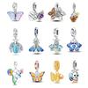 Charm Copper Colors Colorful Butterfly Bead For Original Bracelet Diy Beads Charms Jewellery Making Gift For Women Styfne